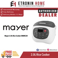 Mayer 2.0L Rice Cooker MMRC20