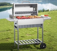 🔥BBQ 燒烤爐  庭院  戶外 唔繡鋼  燜烤爐  美式  BBQ  烤肉爐#BBQ#燒烤爐