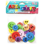 Gvido eva foam Smile face  art and craft