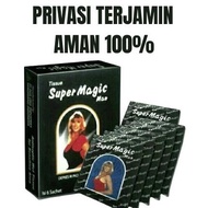 ORIGINAL Obat Kuat Oles Pria Wanita Perkasa Tahan Lama Sex Tissue Magic 1 Pack