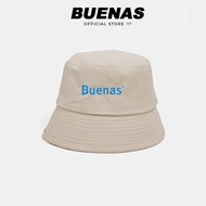 Buenas BM04 bucket hat with folded brim, unisex form for men and women