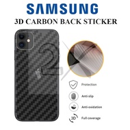 3D CARBON SAMSUNG BACK STICKER FOR SAMSUNG A51 A8+ A10  A10S  A20S  A30  A50/A50S/A30S A80 A90 A8 A8