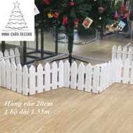 1.6m Christmas tree decorative fence