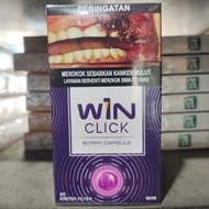 Rokok WIN Click 20 - Berry Capsule