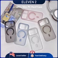 eleven2 Matte Magnetic PC Case for iPhone 17 16 15 Pro Max Ultra-thin Hard Shockproof Cover