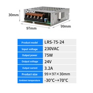 LRS Switching Power 24V Transformer 220v to 24V DC 24V3A Thin Small Power Transformer