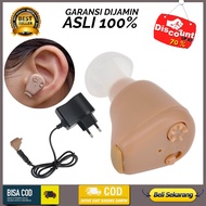 Alat Bantu Dengar Alat Bantu Pendengaran Cas Charger Telinga Orang Tua Hearing Aid Mini Untuk Gangguan Pendengaran Pengeras Suara Original termurah