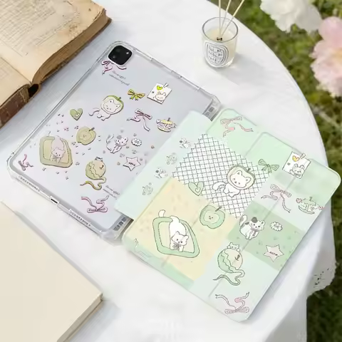 Tri-fold Protective Case For Tab A11 A9 8.7" Plus 11" A8 Tab S6 Lite 10.4 inch Samsung Tab S7 S8 S9 