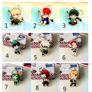 D3573 My Hero Academia Boku no Hero Academia  Acrylic Keychain Anime Key Ring Cosplay