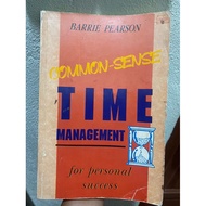 COMMON SENSE - TIME MANAGEMENT