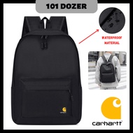 CARHARTT Waterproof Backpack Travel Student Uni College Beg Galas Schoolbag Laptop Bagpack Large Cap