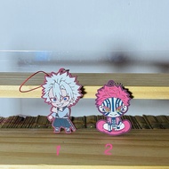 Demon Slayer Kimetsu No Yaiba Sanemi Shinazugawa Akaza Rubber Strap Official Merch Anime KNY