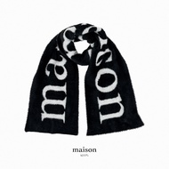 maison KEEPS | maison Logo Knitted Scarf | ผ้าพันคอ
