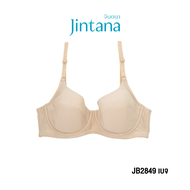 Jintana เสื้อชั้นใน (เสริมโครง) รุ่น Basic Bra รหัส JB2849 สีชมพู