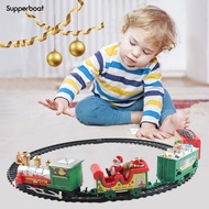 Christmas Electric Train Toys 13-piece Train Set Retro Christmas Electric Train Set Perfect Holiday Gift for Boys and Girls Mini Railway Tracks Toy with for Toddlers