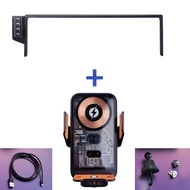 CVDFR หน้าจอสัมผัสที่วางโทรศัพท์ในรถสำหรับ Toyota BZ4X 2023 2024ต่อชาร์จไฟไร้สายอย่างเร็วคงที่ที่ตั้