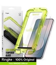 กระจกนิรภัย Ringke Easy Slide สำหรับ Samsung Galaxy S25 FE - ความแข็ง 9H ครอบคลุมเต็มจอ เคลือบสารป้อ