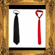 Instant plain tie tie neck tie clip
