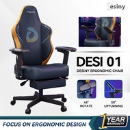 Desiny Gaming Chair With Memory Pillow Ergonomic Chair Thicken Cushion Office Chair