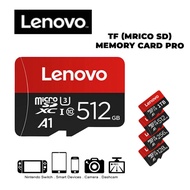 (COD/24h Ship)Lenovo 512GB Micro SD Card 10 Memory Card Micro SD/TF Card 256GB 128GB 64GB 32GB