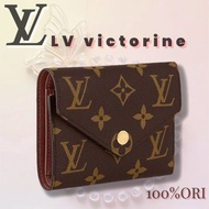 [ 100% Original] Louis Vuitton LV victorine/Dompet wanita kecil lipat