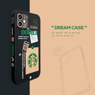 Mcdonald การ์ตูน เคสไอโฟน 13Pro max Starbucks อ่อนนุ่ม เคส for iPhone 13 12Pro 11 xs max X 7 8 plus case