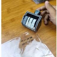 Trodat Rotary Modified Stamp Production Code and exp 2 Rows