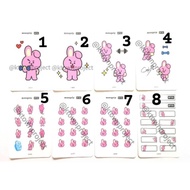 BT21 MONOPOLY DECO STICKER COOKY
