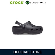 [กรอกโค้ด JUNLZD30 ลด 30%] CROCS Classic Platform Clog รองเท้าลำลองผู้หญิง 206750-001