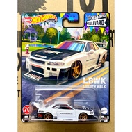 Hot wheels Genuine Premium model BOULEVARD Nissan Skyline R34 Super Silhouette LBWK (White)