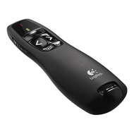 รีโมท Logitech Wireless Presenter Pointer R400 ระยะ 15 เมตร สำหรับพรีเซนเทชั่น