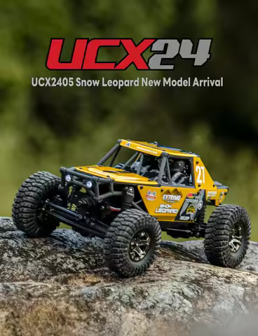 UDIR/C UCX2405 UCX2405PRO RTR 1/24 2.4G 4WD RC Car Rock Crawler Off-Road Climbing Truck Full Proport