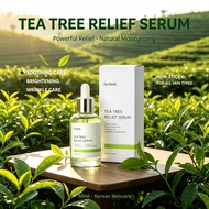 IUNIK Tea Tree Relief Serum 50ml Powerful Relief Soothing Care Natural Moisturizing Brightening Wrin