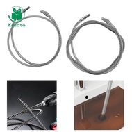 Kesoto Drain Snake Cable Clogged Unblocker Drain Opener Practical Flexible Plumbing