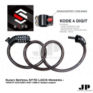 SYTE LOCK Modern ST G535 Bicycle LOCK 4 DIGIT CODE Anti Theft 1 meter