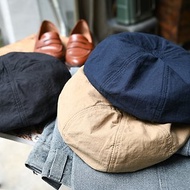 HIGHER Beret/日本棉麻貝雷帽、日本製、畫家帽、報童帽、手工帽