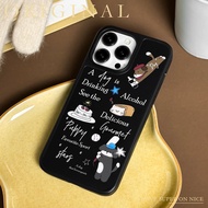 Cute Cartoon Black AG Frosted Carbon Fiber Textured Magnetic Case For Iphone 17 Air 16 Plus 15 14 12