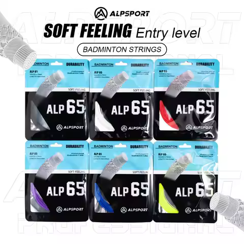 Alpsport Bg65 badminton rackets Strings Imported Original legal Flexible Durable Carbon fiber and ti