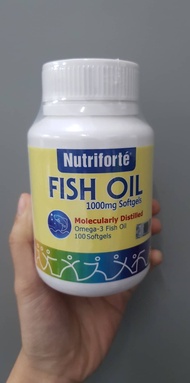 Nutriforte Fish Oil 1000mg 100's