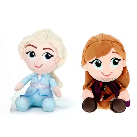 Movies Frozen- Elsa Anna Stuffed Plush Toys Cute Elsa Anna Princesss Soft Plush Toys Dolls Birthday 