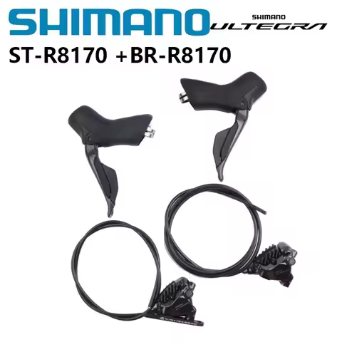 Shimano ULTEGRA Di2 R8100 Serie ST-R8170 BR-R8170 Hydraulic Disc Brake 2X12S For Road Bike Maintenan