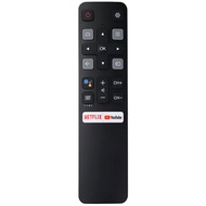 Original RC802V FNR1 Voice Remote Control For TCL Android 4K Smart TV Netflix YouTube 49P30FS 65P8S