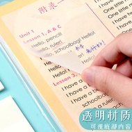 Transparent Transparent Sticky Notes Student Notes Children's Mold Clinical Stroke Notes Can Paste M