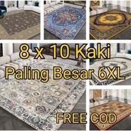 3D 6XL Carpet Velvet 200X300cm [8x10 feet] Fits 14 Dining Table Chairs Part-2/ Pailing Murah