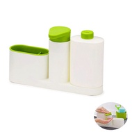 Multifunctional Washing Sponge Storage Sink Detergent Soap Dispenser Storage Rack Hand Sanitizer for