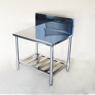 [特價]【Abis】升級版加高牆款二層430不鏽鋼桌/瓦斯台(72X56CM)-1入