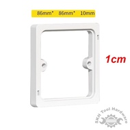 86mm Smart Switch Wall Socket 86 x 86 Switch Box Extend 1cm 开关盒加高垫 1cm 2cm
