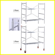 【hot sale】 HEAVY DUTY FOLDED SCAFFOLDING, PORTABLE SCAFFOLDING ALL IN COMPLETE SET, FOLDING LADDER