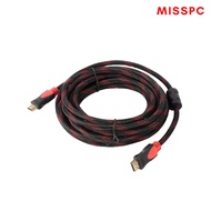 Adlink HDMI Cable Red Mesh (V1.4) 5M