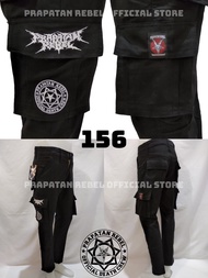 Celana Cargo / Kempol Panjang PDL Metal / Punk / Hardcore PRAPATAN REBEL - PRBL (156)